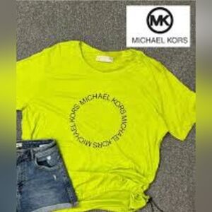 Michael Kors Vibrant Lime Tee